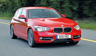 BMW 118d front tracking