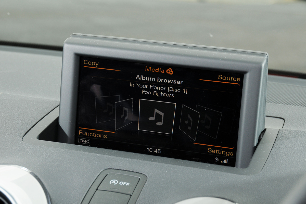 Audi A1 display