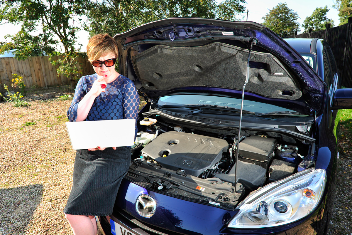 Mazda 5 header