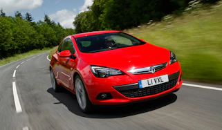 Vauxhall Astra GTC front tracking
