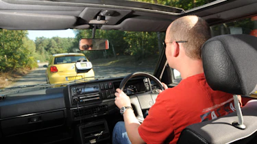 Volkswagen Polo driving