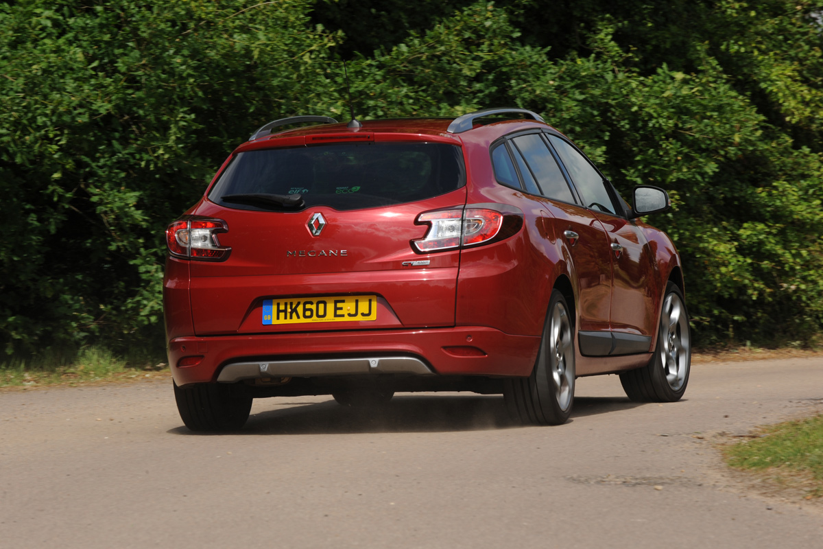 Renault Megane Sport Tourer rear cornering