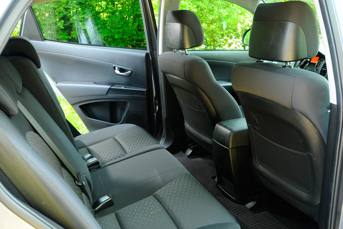 SsangYong Korando rear seats