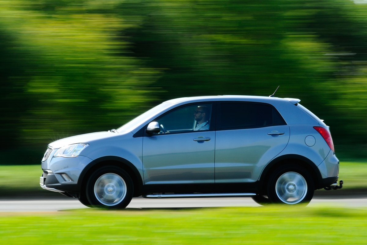 SsangYong Korando panning