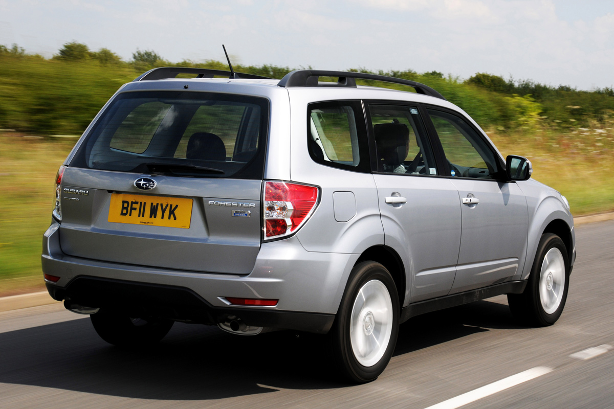 Subaru Forester rear tracking