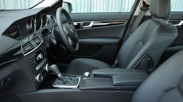 Mercedes C-Class front seats