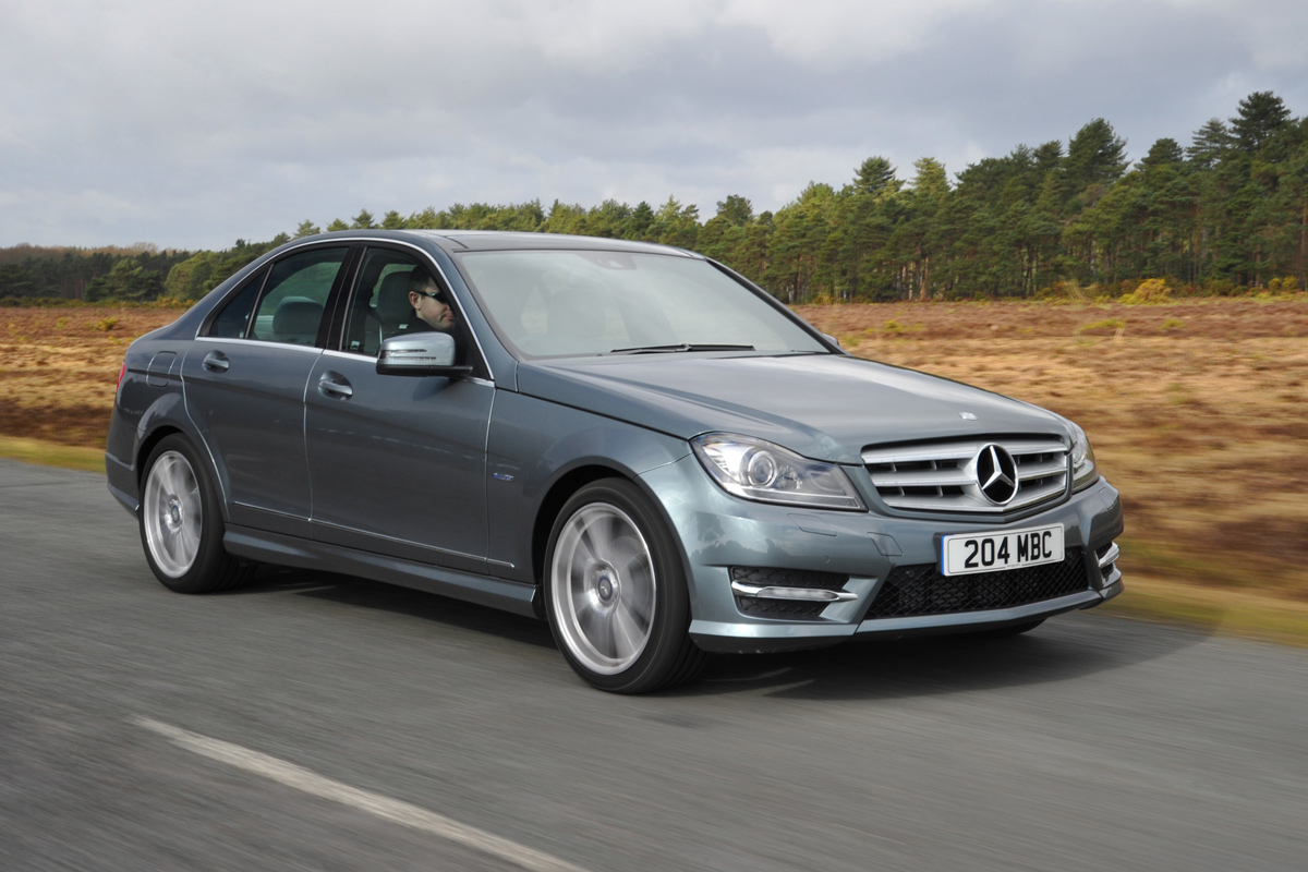 Mercedes C-Class front tracking