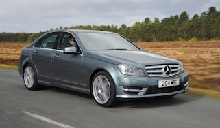 Mercedes C-Class front tracking