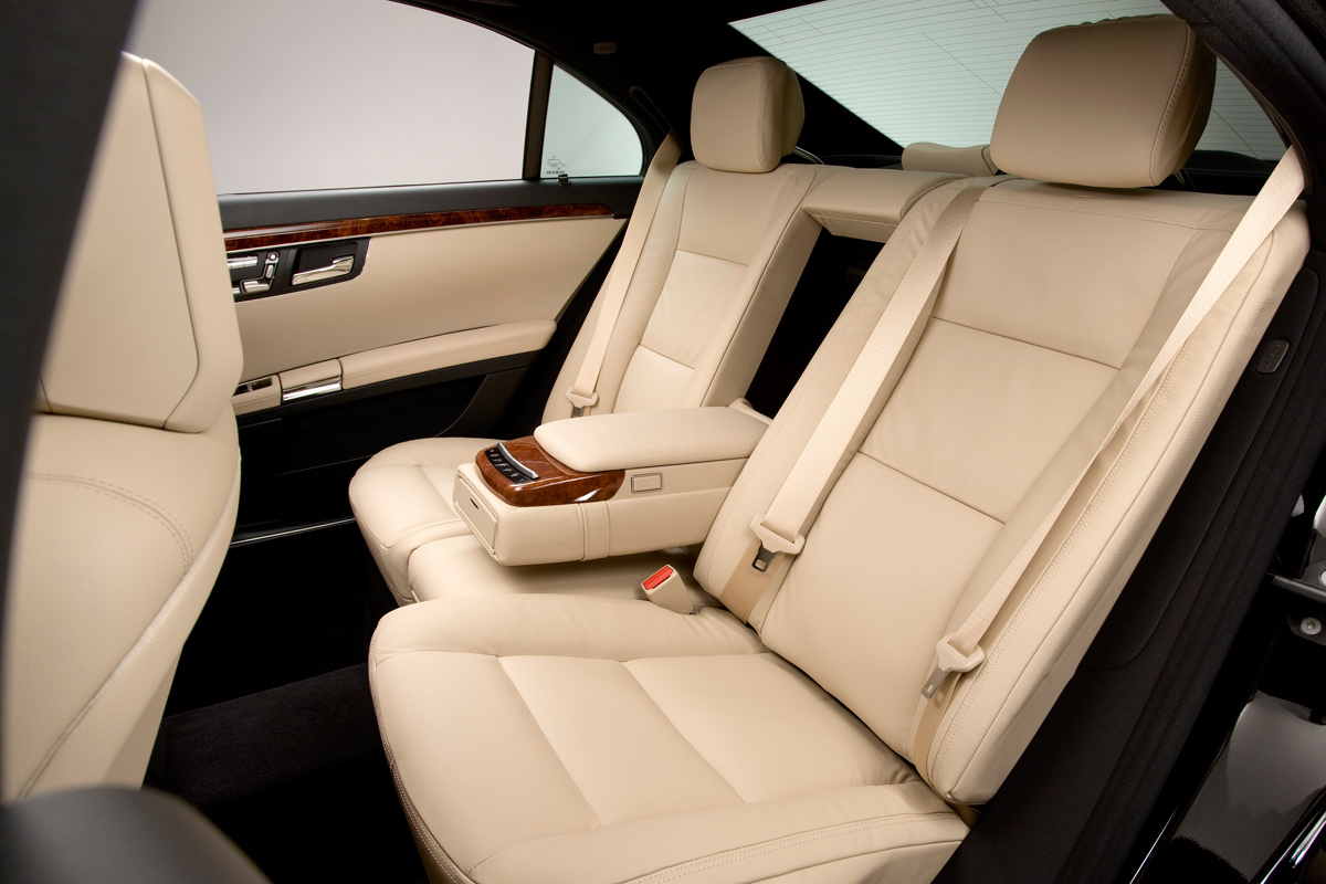 Mercedes S-Class rear seats