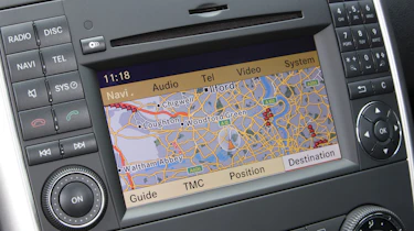 Mercedes A-Class sat-nav