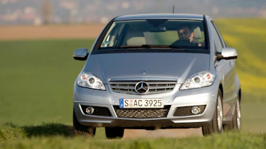Mercedes A-Class front cornering