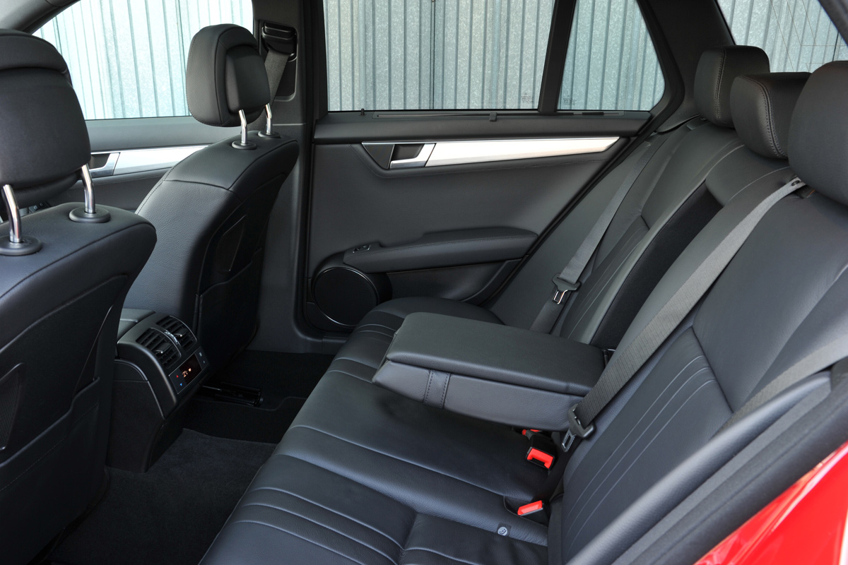 Mercedes C-Class Estate rear seats