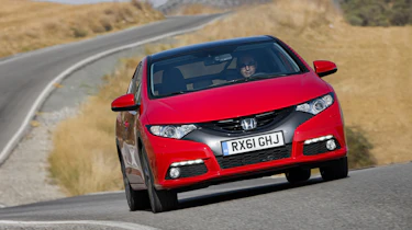 Honda Civic front tracking