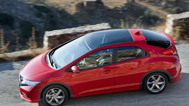 Honda Civic panning