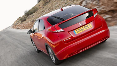 Honda Civic rear tracking