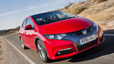 Honda Civic front tracking