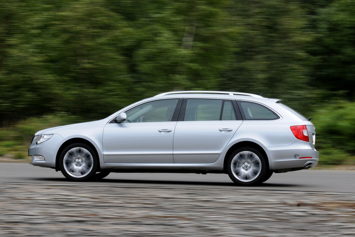 Skoda Superb panning