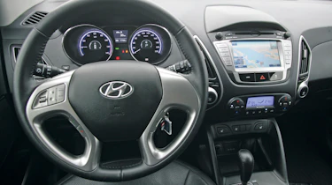 Hyundai ix35 fuel cell prototype dash