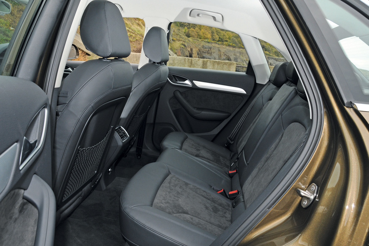 Audi Q3 rear seats