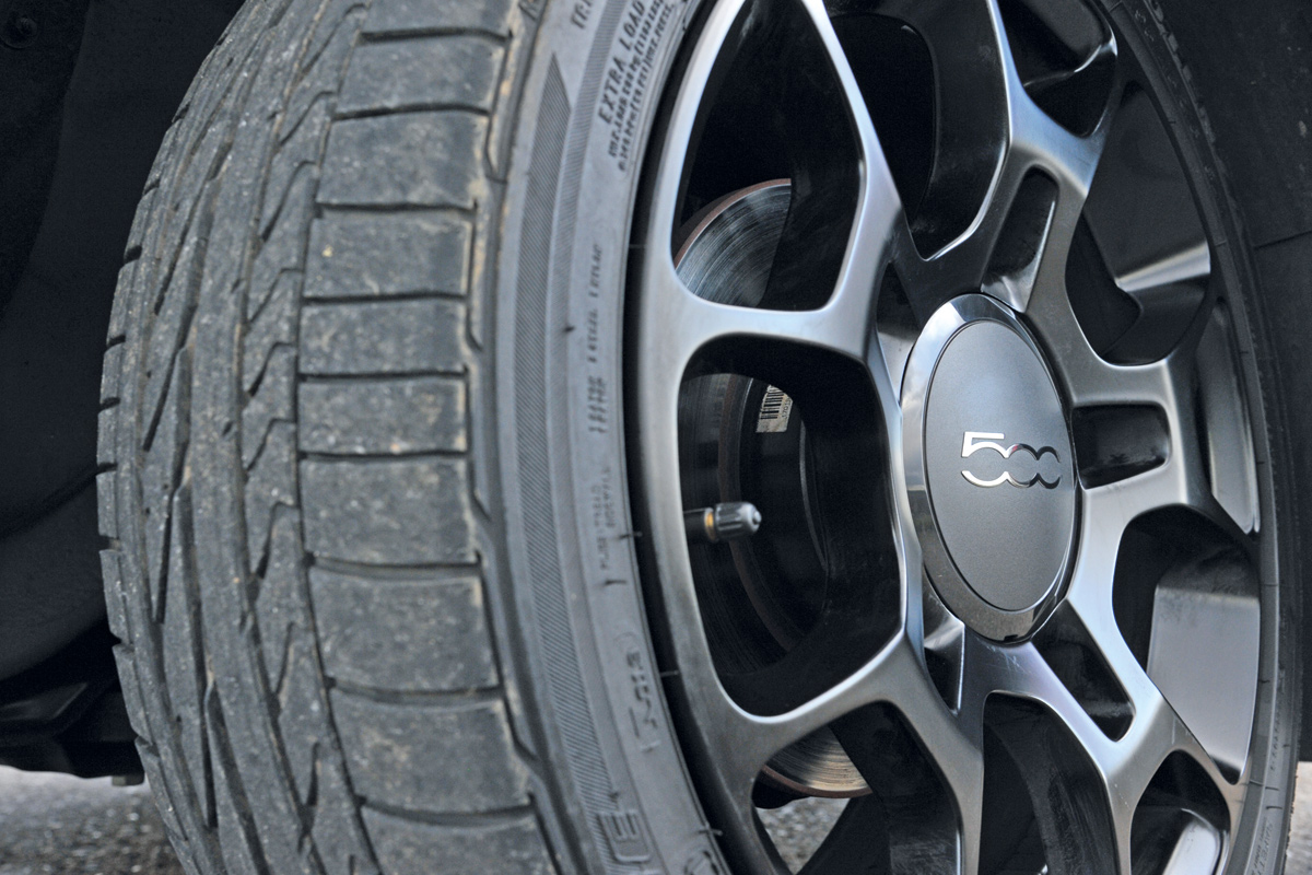 Fiat 500 TwinAir wheel