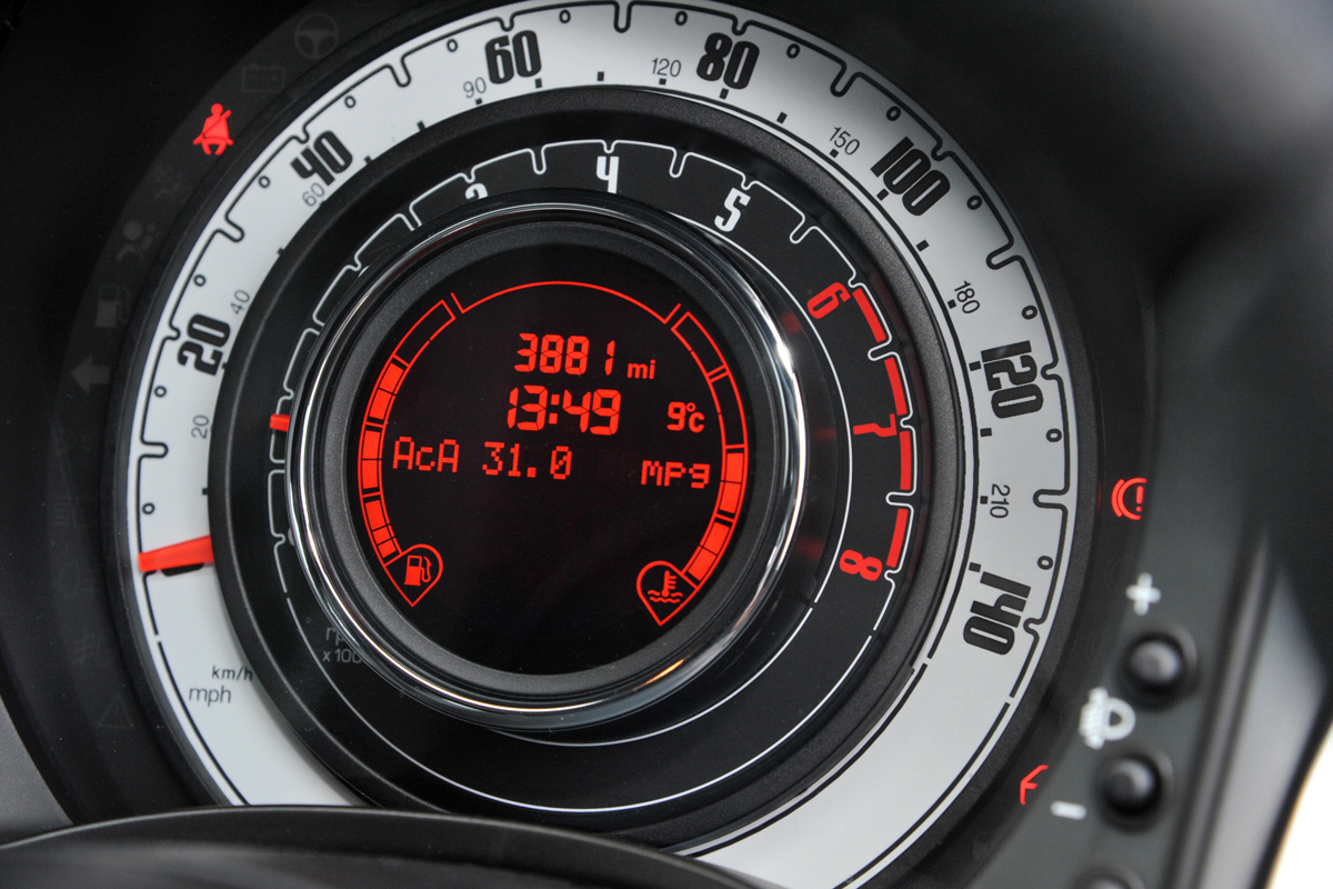 Fiat 500 TwinAir detail