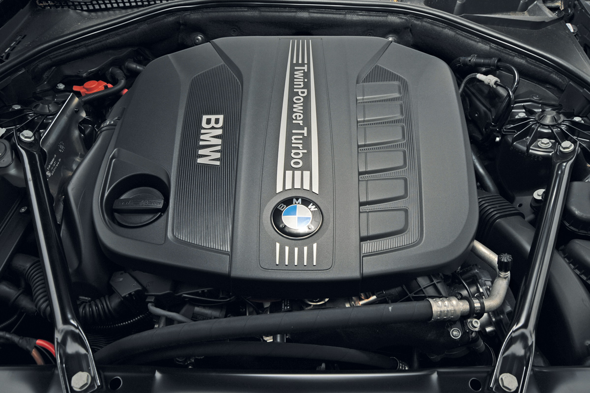 BMW 640d Coupe M Sport engine