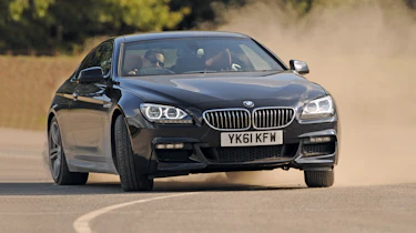 BMW 640d Coupe M Sport front cornering