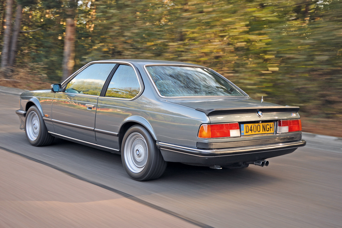 BMW M635 CSi rear tracking