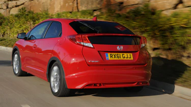 Honda Civic 1.8 i-VTEC EX GT rear tracking