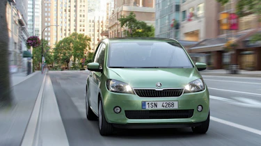 Skoda CitiGo front tracking