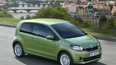Skoda CitiGo front tracking