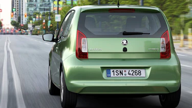 Skoda CitiGo rear tracking
