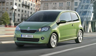 Skoda CitiGo front three-quarters