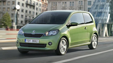 Skoda CitiGo front three-quarters