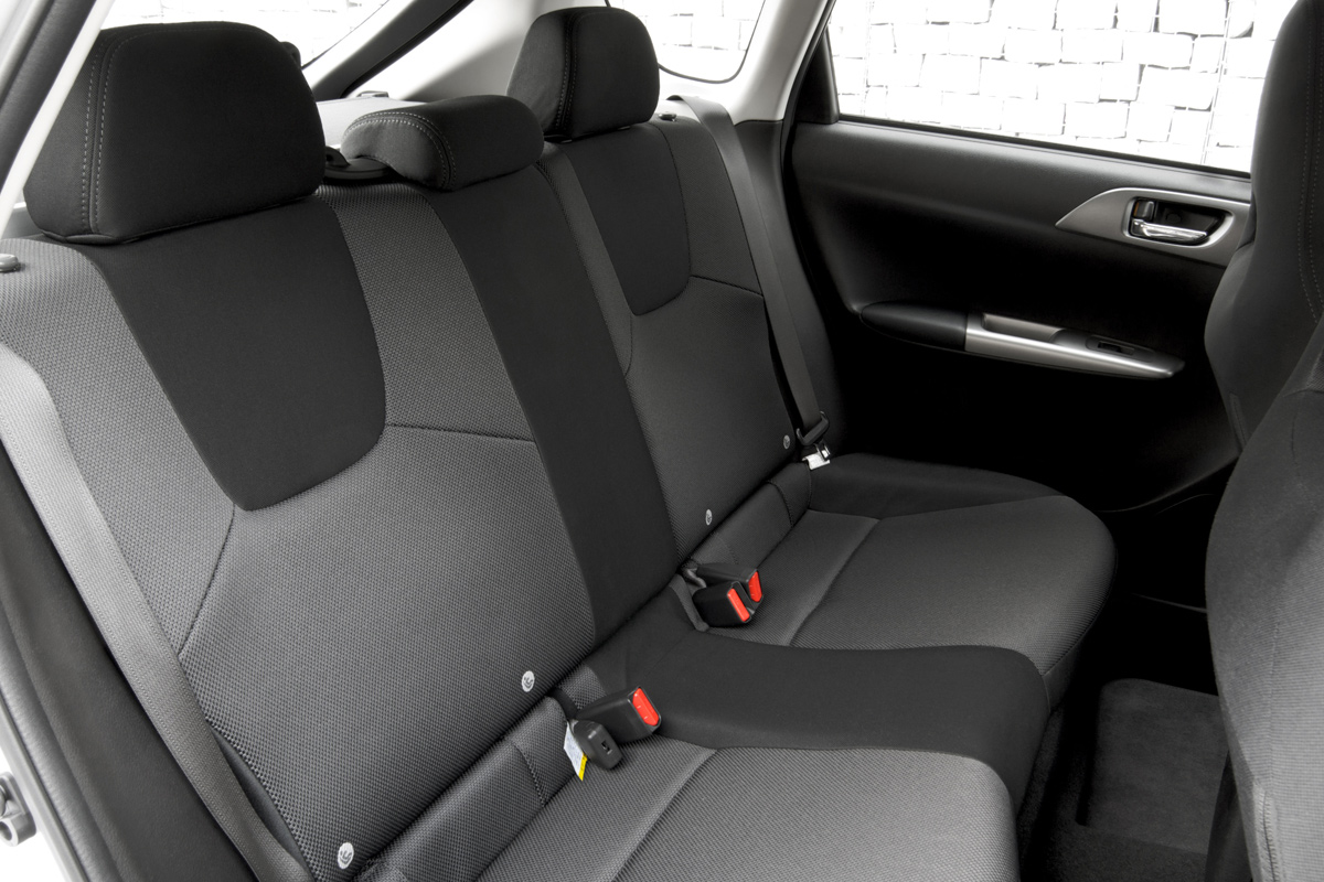 Subaru Impreza rear seats
