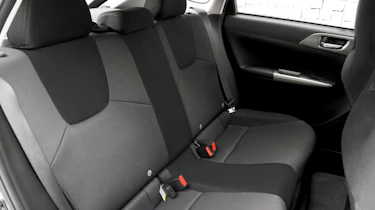 Subaru Impreza rear seats
