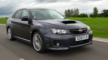 Subaru WRX STi saloon front tracking