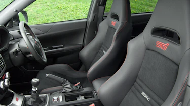 Subaru WRX STi saloon front seats