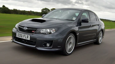 Subaru WRX STi saloon front tracking