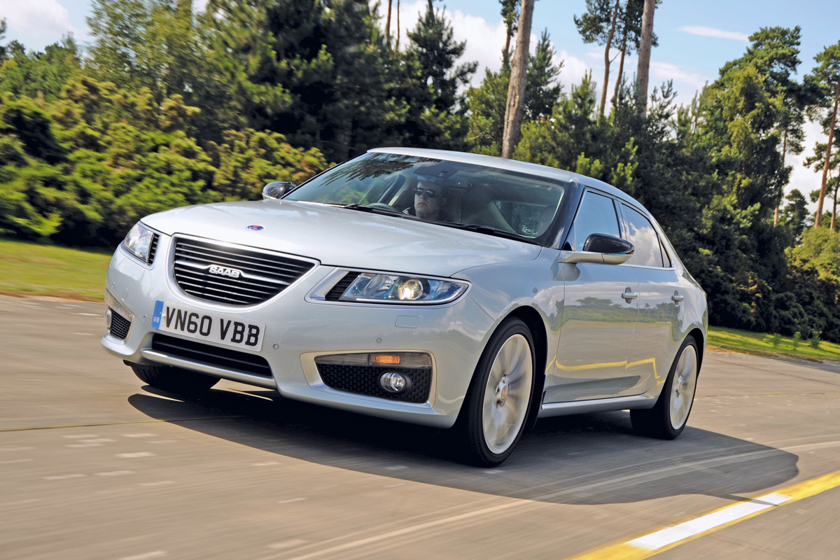 Saab 9-5 front tracking