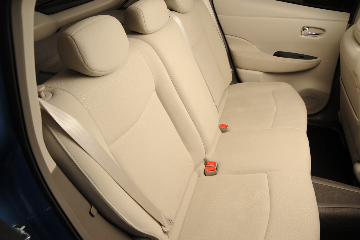 Nissan Leaf rear seats