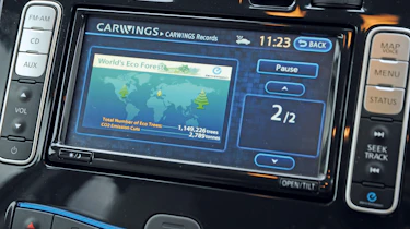Nissan Leaf display