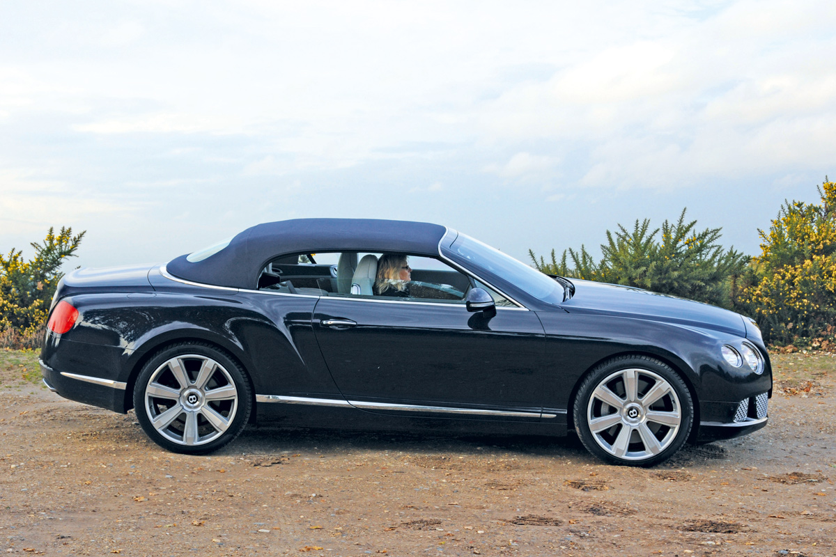 Bentley Continental GTC profile
