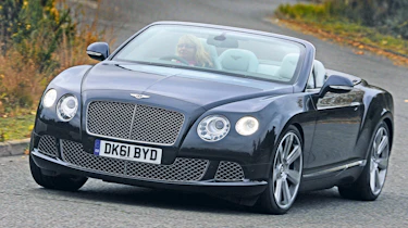 Bentley Continental GTC front cornering