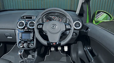 Vauxhall Corsa VXR Nurburgring Edition dash