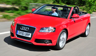 Audi A3 Cabriolet front tracking