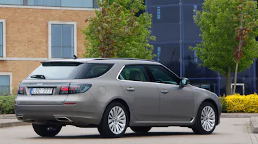 Saab 9-5 Sportwagon rear three-quarters