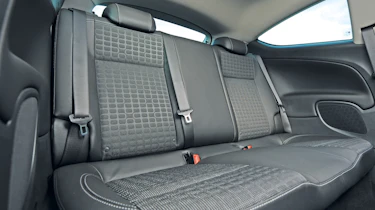 Vauxhall Astra GTC rear seats