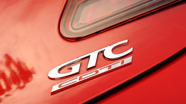 Vauxhall Astra GTC badge