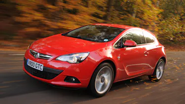 Vauxhall Astra GTC front tracking